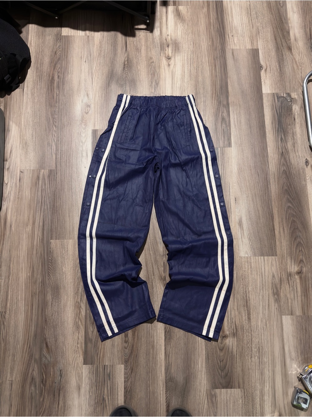 Adidas Style Striped Ripaway Pants • Size M